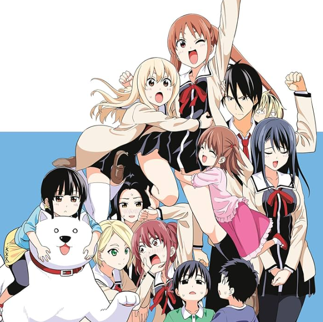 Aho-Girl Japanese Manga Series and Adaptations 1